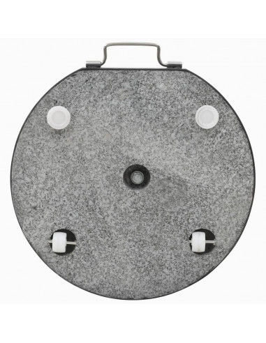 Base per Ombrellone in Granito 28,5 kg Circolare Nera