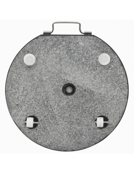Base per Ombrellone in Granito 28,5 kg Circolare Nera
