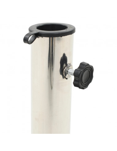 Base per Parasole Circolare in Granito Nera 20 kg