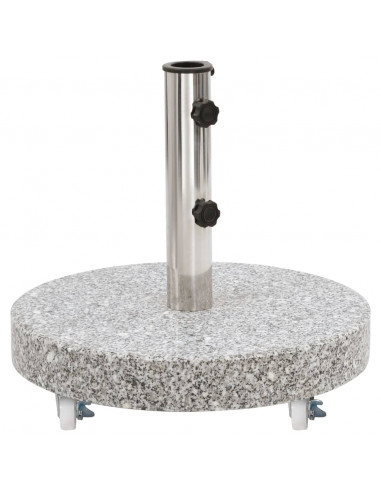Base per Ombrellone Granito 30 kg Circolare Grigia
