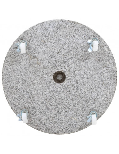 Base per Ombrellone Granito 30 kg Circolare Grigia