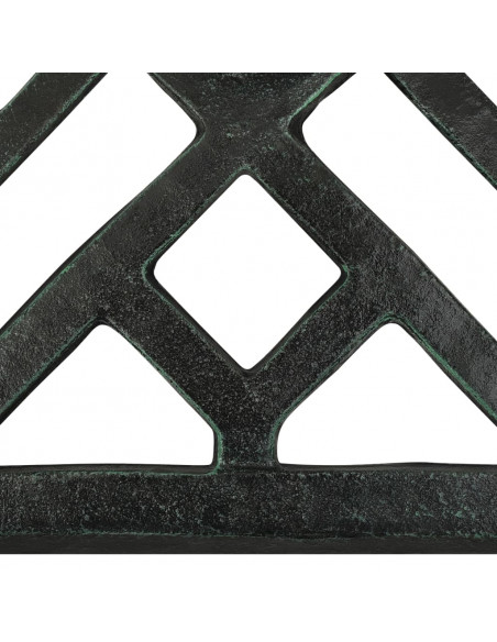 Base per Ombrellone Verde 44x44x31 cm in Ghisa