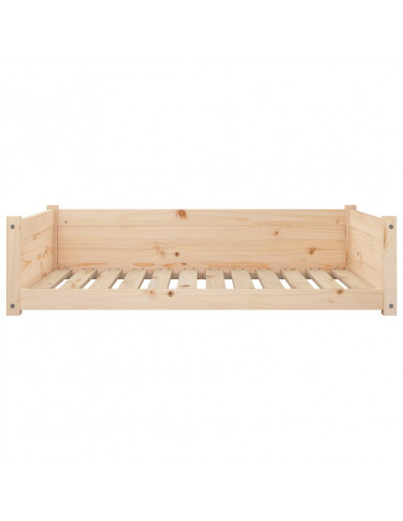 Cuccia per Cani 105,5x75,5x28 cm in Legno Massello di Pino