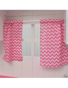 Cucina Giocattolo in Legno 82x30x100 cm Rosa e Bianca