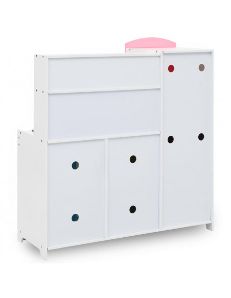 Cucina Giocattolo per Bambini in MDF 80x30x85 cm Multicolore