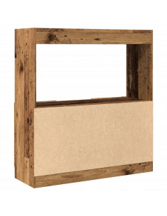 Credenza Legno Antico 92x33x100 cm in Legno Multistrato 2