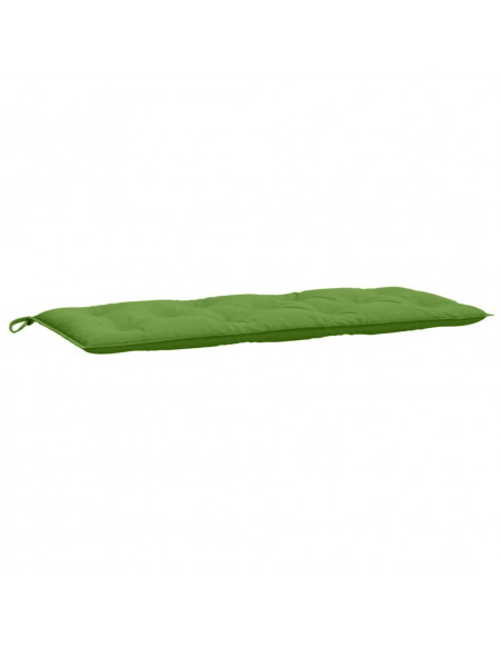 Cuscini Panca Giardino 2pz Verde Mélange 120x50x7 cm Tessuto