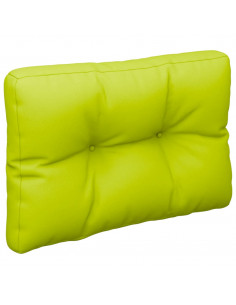 Cuscini per Divani in Pallet 2 pz Verde Intenso in Tessuto