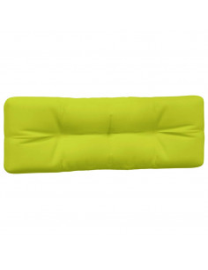 Cuscini per Divani in Pallet 2 pz Verde Intenso in Tessuto