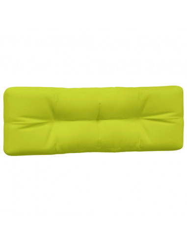 Cuscini per Divani in Pallet 2 pz Verde Intenso in Tessuto
