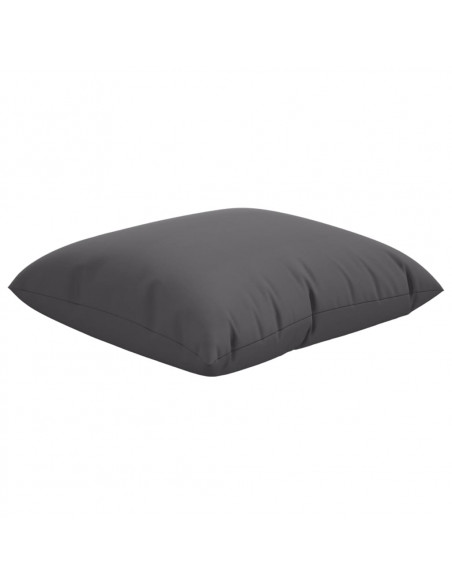 Cuscini per Divano 4 pz Antracite 60x60 cm in Tessuto