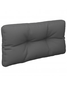 Cuscini per Pallet 2 pz Antracite in Tessuto