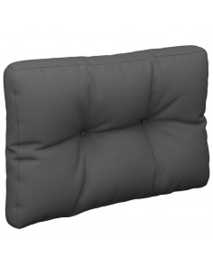 Cuscini per Pallet 2 pz Antracite in Tessuto