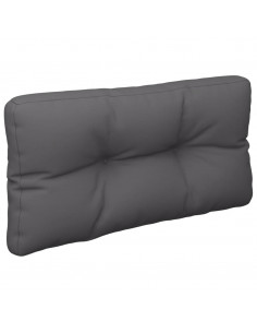 Cuscini per Pallet 2 pz Antracite in Tessuto
