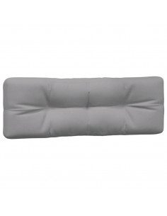 Cuscini per Pallet 2 pz Grigi in Tessuto