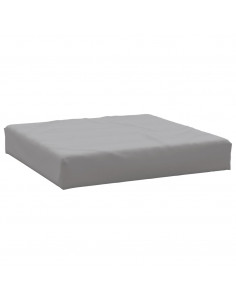 Cuscini per Pallet 2 pz Grigi in Tessuto Oxford