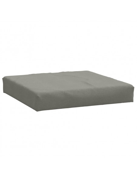 Cuscini per Pallet 2 pz Grigio Scuro Mélange in Tessuto