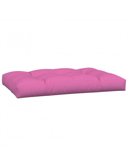 Cuscini per Pallet 2 pz Rosa in Tessuto
