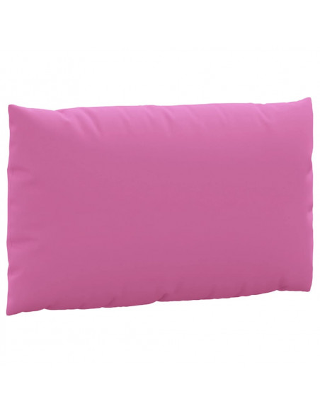 Cuscini per Pallet 2 pz Rosa in Tessuto Oxford