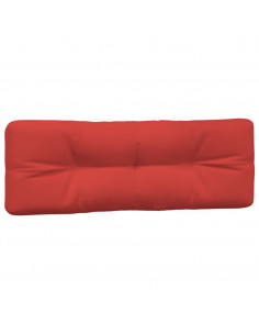 Cuscini per Pallet 2 pz Rossi in Tessuto