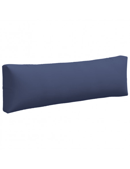 Cuscini per Pallet 3 pz Blu Marino in Tessuto Oxford
