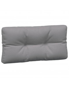 Cuscini per Pallet 3 pz Grigi in Tessuto