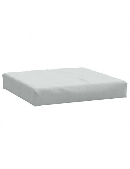 Cuscini per Pallet 3 pz Grigio Chiaro Mélange in Tessuto