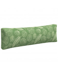 Cuscini per Pallet 3 pz Motivo a Foglie in Tessuto Oxford