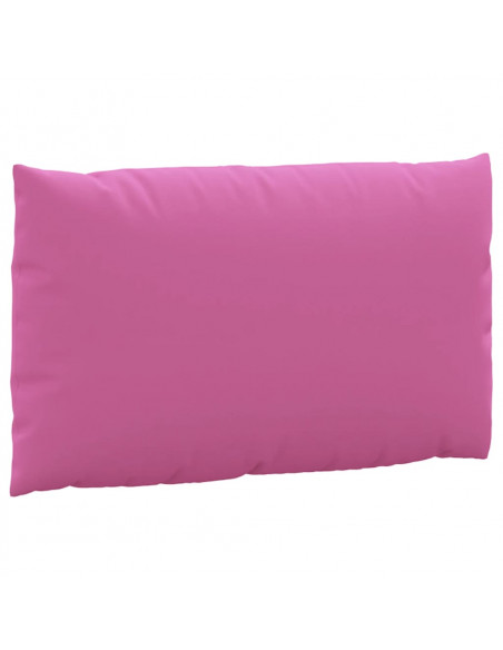 Cuscini per Pallet 3 pz Rosa in Tessuto Oxford