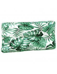 Cuscini per Pallet 5 pz Motivo a Foglie Tessuto