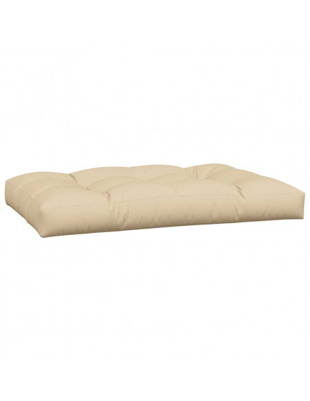 Cuscini per Pallet 7 pz Beige in Tessuto