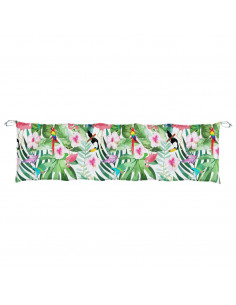 Cuscini per Panca 2 pz Multicolore in Tessuto Oxford