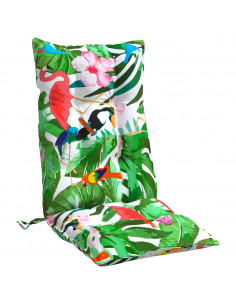 Cuscini per Sedia Schienale Alto 6pz Multicolore Tessuto Oxford