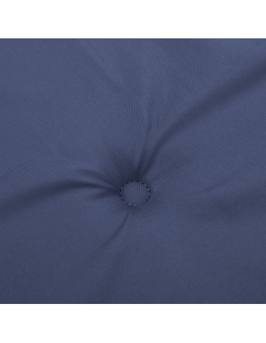 Cuscino Panca da Giardino Blu Marino 200x50x4 cm Tessuto Oxford