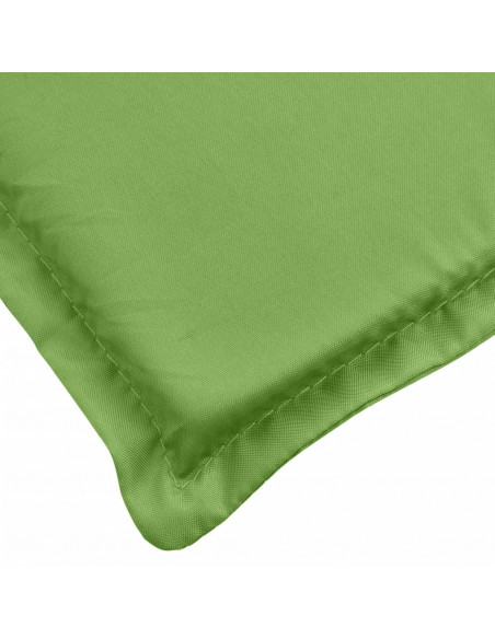 Cuscino Panca da Giardino Verde Mélange 150x50x7 cm in Tessuto