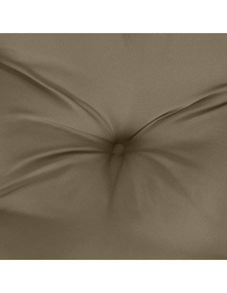 Cuscino Panca Giardino Tortora Mélange 100x50x7 cm Tessuto