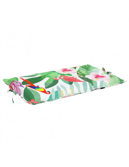 Cuscino per Lettino Multicolore in Tessuto Oxford