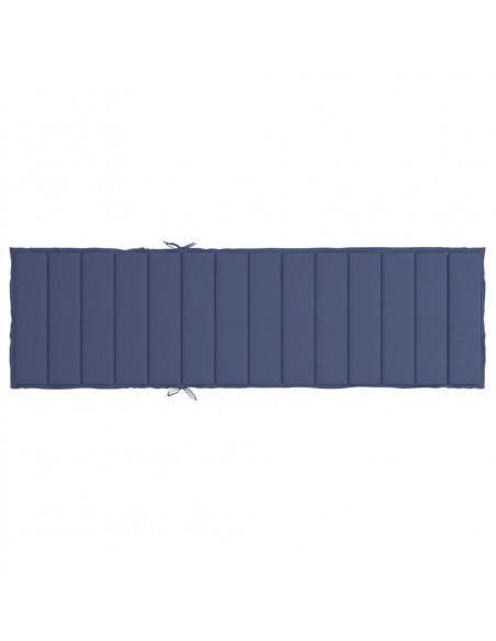 Cuscino per Lettino Prendisole Blu Marino in Tessuto Oxford