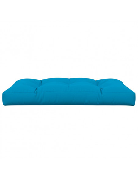 Cuscino per Pallet Blu 120x80x12 cm in Tessuto