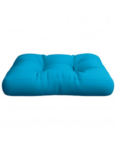 Cuscino per Pallet Blu 50x50x12 cm in Tessuto