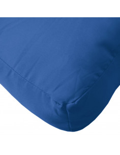 Cuscino per Pallet Blu 60x60x8 cm in Tessuto Oxford