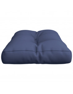 Cuscino per Pallet Blu Marino 80x40x12 cm in Tessuto