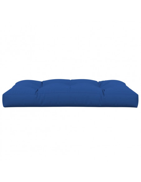 Cuscino per Pallet Blu Reale 120x80x12 cm in Tessuto