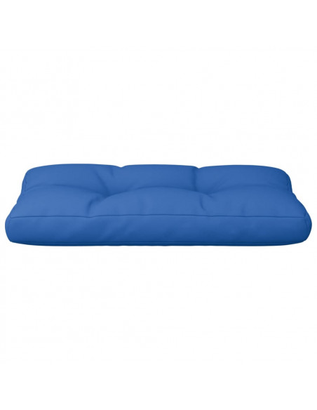Cuscino per Pallet Blu Reale 70x40x12 cm in Tessuto