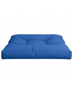 Cuscino per Pallet Blu Reale 80x80x12 cm in Tessuto