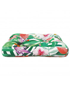 Cuscino per Pallet Multicolore 60x61,5x10 cm in Tessuto Oxford