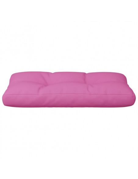 Cuscino per Pallet Rosa 80x40x12 cm in Tessuto