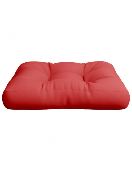Cuscino per Pallet Rosso in Tessuto