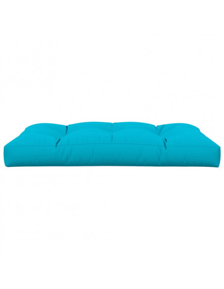 Cuscino per Pallet Turchese 120x80x12 cm in Tessuto