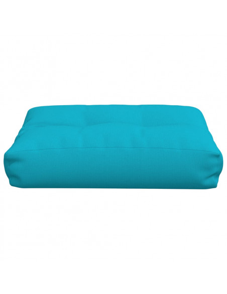 Cuscino per Pallet Turchese 50x40x12 cm Tessuto